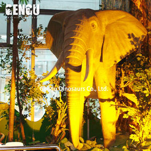 واقعية متحرك الفيل للملاهي - Product Image 5