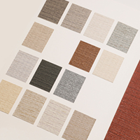 Papel Tapiz Vinílico para Proyectos Hoteleros de 54 Pulgadas, Resistente al Fuego, Impermeable y Antiestático, Clase A según ASTM E84, con Revestimiento de Tela