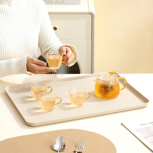 50cm Extra <b>Large</b> Thick Plastic <b>Tray</b>, Tea <b>Tray</b>, Fruit <b>Tray</b>, Rectangular <b>Tray</b>, KTV Dinner <b>Tray</b>, Fruit Plate, Table <b>Tray</b> - Product Image 4