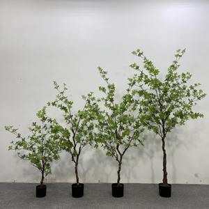 Fabbrica di vendita calda di Design artificiale di uno stelo alberi da interni di simulazione dal vivo pianta casa matrimonio giardino di natale - Product Image 4