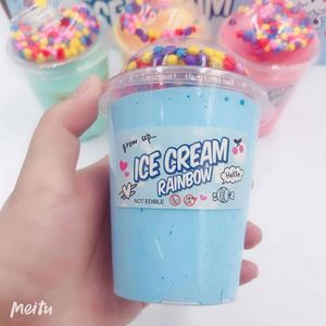 2019 Hot Selling DIY Foam Cone <b>Beads</b> Slime Jelly Puree Crystal Clay Soft Toy <b>Plastic</b> for Children's Toys - Product Image 6
