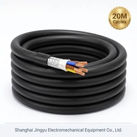 Cable para Motor Lineal de Ultra Alta Resistencia con Aislamiento TPE-E y Cubierta PUR, Uso Industrial y Marino, 300V/500V, -20~80C, Multifilar
