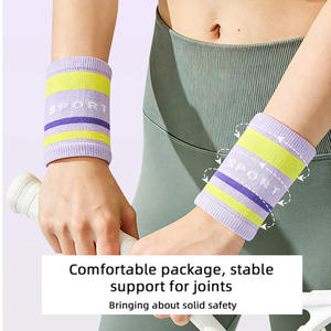 Muñequera Deportiva Tejida, Absorbente de Sudor, Soporte para Muñeca para Uso Diario y Deportivo, Muñequera Portátil para Estabilizar el Fitness y Correr - Product Image 6