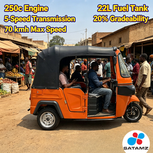 รถลากน้ำมันเชื้อเพลิงสามล้อ250CC พร้อมรัศมีการเลี้ยวและช่วงล่างอิสระ - Product Image 1