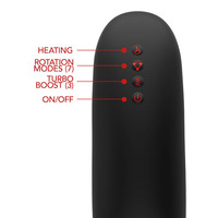Masturbador Vibrador con Función de Calor, Juguete Sexual para Adultos, Copa de Masturbación Masculina Automática Giratoria para Hombres