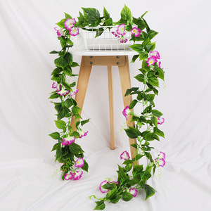 Flor Artificial de Seda de Gloría de la Mañana para Decoración de Paredes y Hogar, Uso en Interiores y Exteriores - Product Image 3