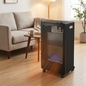 <span class=keywords><strong>Estufa</strong></span> de Gas a Prueba de Viento con <span class=keywords><strong>Llama</strong></span> <span class=keywords><strong>Azul</strong></span> para Exteriores, Patio, Sala de Estar, Hogar, Invierno, Portátil - Product Image 1