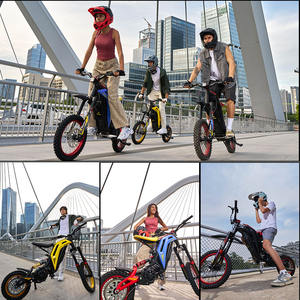 Titaone S パワフル 18インチ ファットタイヤ 電動バイク 3500W 48V 最高時速50km/h 航続距離60km オフロード モンスター 自転車 スクーター - Product Image 4