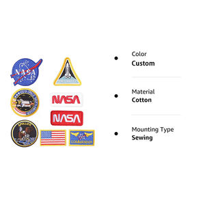 แผ่นปักลายธงชาติอเมริกันแผ่นปะแบบย้อนกลับของสหรัฐอเมริกาแผ่นปักธงแบบกว้างหันหน้าไปทางด้านซ้าย - Product Image 4