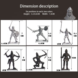 Lâu Đài Đồ Chơi Khối Xây Dựng Tự Làm Cho Trẻ Em Mới Với Xe Bao Vây Quân Đội La Mã Người Lính Chơi Bộ Trò Chơi Trung Niên Chiến Tranh 108 Chiếc - Product Image 5