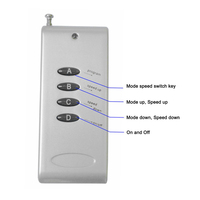 Décodeur DMX512 ESann DC12-24V vers convertisseur de signal de gradation PWM RGBW 4 canaux 16A avec port réseau et interrupteur d'encodage, prise XLR