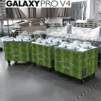 Mesin Es Krim Komersial Miles Galaxy Pro V4 dengan Rasa Buah & Susu 4 Rasa Kapasitas 6L