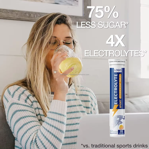 OEM özel etiket elektrolit enerji içeceği efervesan tabletler spor beslenme elektrolit efervesan tabletler - Product Image 3