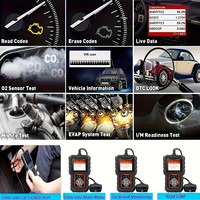 Araba OBD2 Tarayıcı Teşhis Cihazı Kod Okuyucu Motor Arıza Kodu Tarayıcısı Şarj Test Cihazı OLIVER Uyumluluk CY3001 Siyah Turuncu