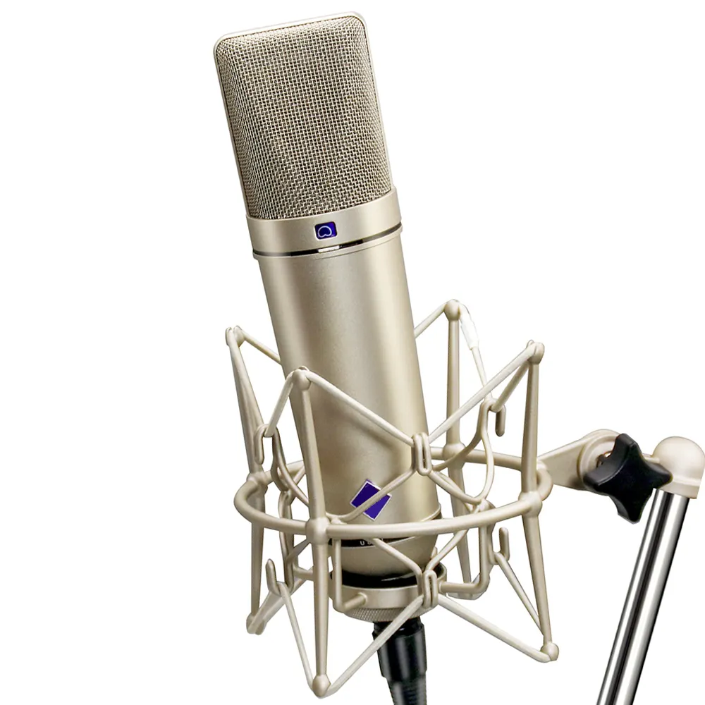 एआई 87 यू प्रोफेशनल स्टूडियो माइक्रोफोन सेट एंकर और लाइव ब्रॉडकास्ट कैपेसिटर माइक्रोफोन