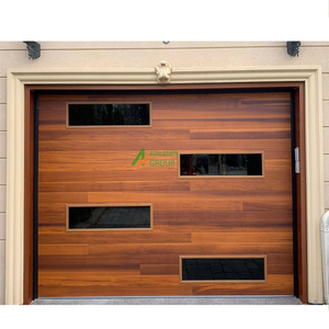 <span class=keywords><strong>Porte</strong></span> <span class=keywords><strong>de</strong></span> <span class=keywords><strong>garage</strong></span> inclinable en acier robuste avec isolation en mousse PU pour villa résidentielle - Product Image 1