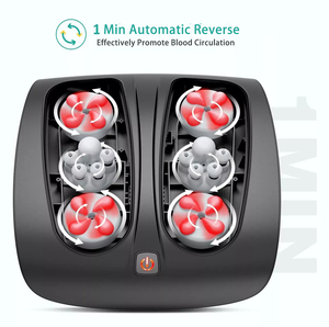 Masajeador de Pies de Alta Gama con Vibración, Calor Infrarrojo, Acupuntura y Rodillos para Relajación de Pies - Product Image 2