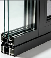 Ventanas de Aluminio para Villa |   Ventanas y Puertas de Aluminio de Diseño Moderno para Casas, Ventanas Abatibles, Ventanas de Doble Acristalamiento
