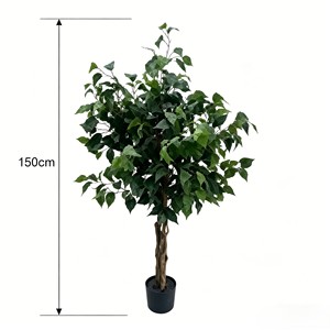 Plantes artificielles Ficus Pandurata - Directement de l'usine pour la décoration intérieure/extérieure - Product Image 2