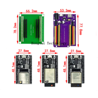 Carte de développement ESP32-DevKitC CP2102 interface MICRO Type-C fond de panier ESP32 avec module WROVER WROOM-32D/32U