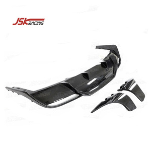 Diffuseur arrière en fibre de carbone de style <span class=keywords><strong>Jsk</strong></span> pour Tesla Model <span class=keywords><strong>3</strong></span> 2023-2024 Diffuseur de lèvre de pare-chocs de voiture de haute qualité modifié amélioré - Product Image 1