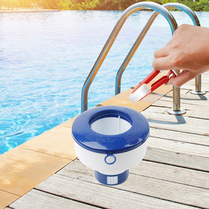 Chlorateur flottant de haute qualité pour piscine et spa, distributeur de <span class=keywords><strong>chlore</strong></span> en plastique, flotteur porte-comprimés, nettoyeur de spa - Product Image 1