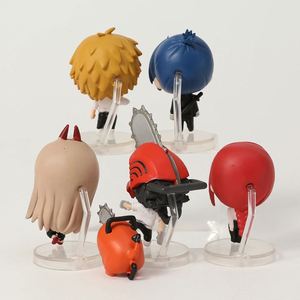 Set de 6 Piezas de 4 cm Figuras de Acción de Anime Chainsaw Man Denji Power <span class=keywords><strong>Makima</strong></span> Pochita Figuras de Anime de PVC Estatua Muñeco Juguetes Coleccionables - Product Image 3