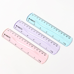 Aangepaste 15Cm Flexibele Heldere Zachte Pvc Liniaal Schattige Kawaii Schoolbenodigdheden Duurzaam Plastic - Product Image 6
