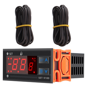 ชุดควบคุมอุณหภูมิแบบดิจิตอล Xiuyuan รุ่น 9100 220V สำหรับเครื่องทำความเย็น พร้อมฟังก์ชั่นละลายน้ำแข็ง สำหรับเครื่องปรับอากาศ - Product Image 2