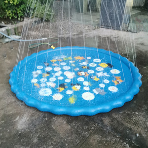 <b>Inflatable</b> Children Water Play Mat 170Cm Blue PVC Outdoor Home Use - Product Image 3
