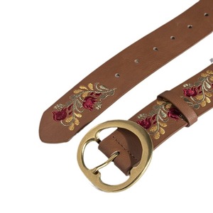 Vintage Embroidered PU Leather <strong>Women</strong> <strong>s</strong> <strong>Belt</strong> with Alloy Buckle -Fashion Casual Soft Waist <strong>Belt</strong> <strong>for</strong> Jeans &amp; <strong>Dress</strong> - Product Image 4
