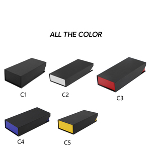 Hộp Đựng Kính Có Thể Gập Lại Màu Đen Phổ Biến Sang Trọng Logo Theo Yêu Cầu Thời Trang Retro Mới Hộp Đựng Kính Râm - Product Image 2