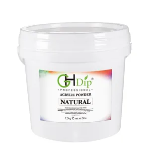 Factory Wholesale Polymer Powder 25lbs Nail Supper White Clear Natural Acrylic Powder