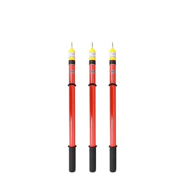 Portable 35kV Extendable Telescopic High Voltage Detector with Self Test Function