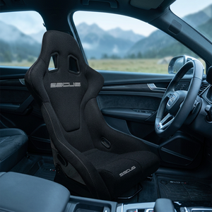 Sièges de voiture modifiés SSCUS OEM Apex-Fabric FRP, sièges baquets complets en tissu, confort supérieur, raffinement sportif, course automobile - Product Image 1