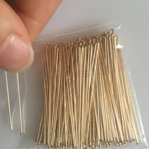 Individuazione dei monili 14K Gold filled Headpin formato differente