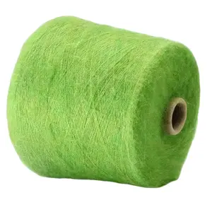 Factory Direct Sales 10%Mohair 15%Wool 30%Nylon 45%Acrylic 13S/1 Fancy Mohair Blended Yarn for Weaving-Wholesale Cotton Yarn