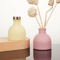 Bouteilles diffuseurs de parfum en verre rechargeables de 50 ml, 100 ml, 150 ml avec bâtonnets diffuseurs, pots diffuseurs pour huiles essentielles à domicile