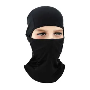 Yeni tasarım tam yüz kayak maskeli balaclava UV koruma motosiklet headcaps koşu bisiklet balaclavas