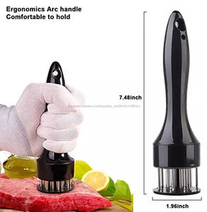 Venta al por mayor <span class=keywords><strong>de</strong></span> cocina <span class=keywords><strong>carne</strong></span> mango <span class=keywords><strong>de</strong></span> herramienta <span class=keywords><strong>de</strong></span> acero inoxidable ablandador <span class=keywords><strong>de</strong></span> <span class=keywords><strong>carne</strong></span> para el filete tierno - Product Image 2