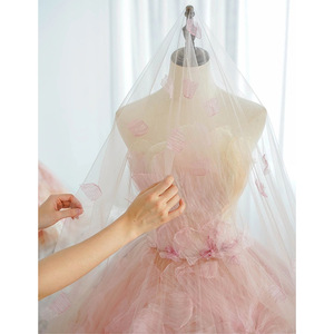 Nuevo Vestido de Novia de Lujo Ligero de Alta Gama con Flores y <span class=keywords><strong>Estambres</strong></span> Colgantes 2023 - Product Image 3