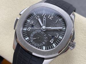 Reloj Mecánico de Lujo de Súper Calidad, 40 mm, Fábrica PP, Movimiento ETA 324, 5164 Multifunción, Reloj GMT PP Gris - Product Image 3