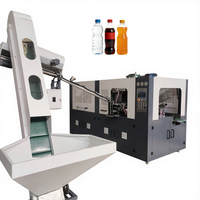 Machine de fabrication de bouteilles en plastique à prix coûtant pour petites entreprises, souffleuse automatique à 2 cavités pour bouteilles de vin et de bière 750 ml
