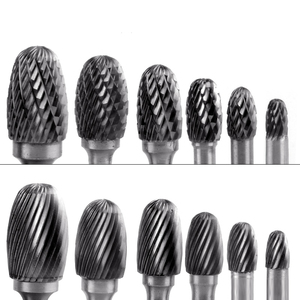 Fresa in Carburo di Tungsteno di Alta Qualità 3mm, Fresa Rotante in Carburo Ovale con Gambo da 3mm per Acciaio - Product Image 3