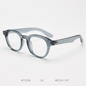 Retro Tr90 Vòng Kính Khung Phụ Nữ Hàn Quốc Phụ Nữ Đinh Tán Kính Chống Màu Xanh Ray Máy Tính Chơi Game Kính 2023 Cổ Điển Quang Khung - Product Image 6