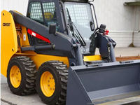 Nouvelle chargeuse compacte CDM307 à faibles émissions (norme nationale IV) sans urée, conforme aux normes urbaines, mini-engin de construction