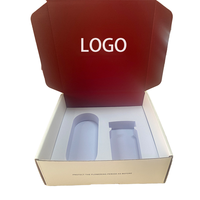 Calendrier de l'Avent en boîte rigide avec logo personnalisé, en carton recyclé, gaufrage, pelliculage mat, vernis sélectif UV et bande de déchirement