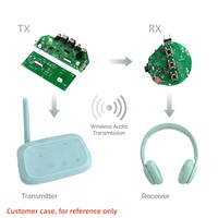 Soluzione Audio per Ascolto di Gruppo da Uno a Molti, Progettazione per Cuffie TV, Software e Hardware per Prototipi Personalizzati