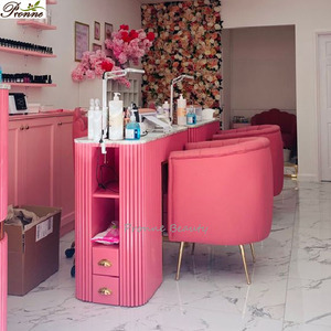 Muebles <span class=keywords><strong>de</strong></span> spa personalizados franceses, <span class=keywords><strong>MESA</strong></span> <span class=keywords><strong>DE</strong></span> <span class=keywords><strong>MANICURA</strong></span> <span class=keywords><strong>pequeña</strong></span> <span class=keywords><strong>de</strong></span> mármol con ventilador <span class=keywords><strong>de</strong></span> escape - Product Image 3