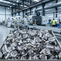 Produit de la meilleure qualité de logement de compresseur de turbocompresseur de fonte d'aluminium dans des services de bâti